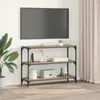 vidaXL Libreria Artisan in rovere 100 x 33 x 70,5 cm Anteprima dell’immagine prodotto 4