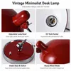 Lámpara de mesa BOFA, casquillo E27, lámpara de metal roja Vista previa de la imagen del producto 4