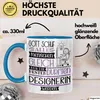 Designerin Geschenk Becher Tasse Gott Schuf Alle Menschen Produktbild-Vorschau 3