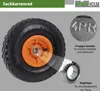 Sackkarrenrad Luftrad 260x85 mm 3.00-4 60 mm Nabenlänge Produktbild-Vorschau 2