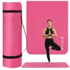 Fitnessmat voor yoga en gymnastiek, 190x61x0,8 cm, roze, Productafbeelding-voorbeeld 1