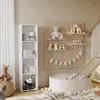 Regal LONI – Weißer Bücherregal 160x40 cm | 4 Ablagefächer, Produktbild-Vorschau 1