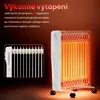 EXTRALINK Olejový radiátor 2500 W NY-25W1 elektrické topení Náhled obrázku produktu 2
