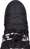 A close-up, top-down view of the front of a black Moon Boot. Náhľad obrázku produktu