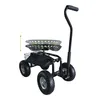 AXI AG22 fahrbarer Rollsitz für den Garten in Schwarz | Produktbild-Vorschau 2