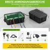Offgridtec wasserdichte Kabelbox IP44, 6 Eingänge, schwarz, Produktbild-Vorschau 5