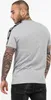 Herren T-Shirt normale Passform STOUR Marl Grey/Black/White Produktbild-Vorschau 7