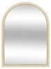 Specchio da parete THÉA, 55 x 75 cm, beige rima Anteprima dell’immagine prodotto 1