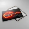 Bild auf Leinwand - Leinwandbild - Instrument Flammen Produktbild-Vorschau 2