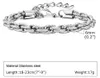 Armkette Edelstahl Armband für Damen und Herren Grau Produktbild-Vorschau 4