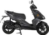Motorroller Striker 50ccm 45km/h Euro 5, mattschwarz GT Produktbild-Vorschau 11
