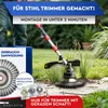 GARLAVIE Unkrautbürste für Motorsensen – Freischneider Produktbild-Vorschau 4