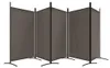 vidaXL paravento 5 pezzi antracite 433x180 cm tessuto Anteprima dell’immagine prodotto 5