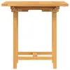 vidaXL Table de jardin extensible 110-160x80x75 cm bois Voir les images du produit 6