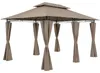 Casaria Gazebo Topas Padiglione 3x4m in Metallo Resistente Anteprima dell’immagine prodotto 1
