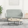 vidaXL Lavice Light Grey 110x76x80 cm Velvet Náhled obrázku produktu 2