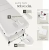 tectake® Lettino da massaggio a 3 zone Phuket Larghezza 70 Anteprima dell’immagine prodotto 4