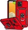 Galaxy A03 Hülle mit Schiebe Kamera Schutz und Ringhalter Produktbild-Vorschau 1