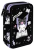 Piórnik potrójny z wyposażeniem Kuromi Jumper 3 Podgląd zdjęcia produktu 1