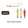 R43 HDMI auf 3 RCA AV Videokabel – Audio Video Adapter – Produktbild-Vorschau 2