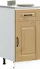 vidaXL Base per cucina Kalmar Artisan in legno di rovere Anteprima dell’immagine prodotto 2