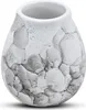 A close-up studio shot of a decorative vase with a cracked, textured surface. Voir les images du produit