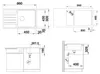 Spüle Blanco LEGRA XL 6 S 860 x 500 mm vulkangrau 527274 Produktbild-Vorschau 13