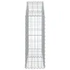 vidaXL Gabion s vysokým obloukem 100x30x80/100 cm Náhled obrázku produktu 4