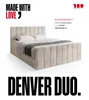 BroMARKT Boxspringbett DENVER DUO mit 2 Bettkasten, Produktbild-Vorschau 4