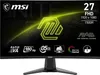 A marketing image for an MSI gaming monitor, showcasing its features. Podgląd zdjęcia produktu