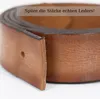 Gürtel Herren 4 cm breit aus Echtleder – Ledergürtel für Produktbild-Vorschau 8