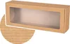 Obdélníková krabice s okénkem, dárková krabice 40x15x10 cm Náhled obrázku produktu 9