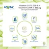 Vitamin D3 10.000 IE + Natto Vitamin K2 MK-7 200 µg - 365 Produktbild-Vorschau 3
