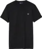 FRED PERRY CAMICIA T-SHIRT ANELLO Schwarz Anteprima dell’immagine prodotto 6