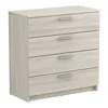 Calicosy - Comò 4 cassetti L79,6 cm, decorazione legno Anteprima dell’immagine prodotto 3