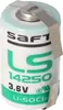 A single battery with metal tabs attached to the top. Produktbild-Vorschau