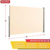 Floordirekt Alu-Seitenmarkise Sichtschutz & Sonnenschutz Produktbild-Vorschau 2
