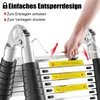 YZNAHRE Teleskopleiter 2,6m Leiter Ausziehbar Aluminium mit Produktbild-Vorschau 7