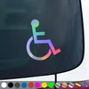 PantherPixel Behindert Aufkleber Handicap Rollstuhlfahrer Produktbild-Vorschau 1