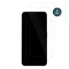 A product shot of two screen protectors for a smartphone, layered on top of each other, with a circular '2 Pack' graphic. Náhľad obrázku produktu