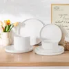 MALACASA, 12 pcs. vaisselle en porcelaine service combiné Voir les images du produit 9