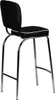 Wohnling Barová židle American Diner 50. léta Retro Black Náhled obrázku produktu 6