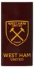 West Ham United FC - Asciugamano, Jacquard BS6769 (taglia Anteprima dell’immagine prodotto 1