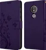 Cadorabo kryt pre Motorola MOTO G7 POWER in FLORAL DARK Náhľad obrázku produktu 7