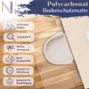 Bodenschutzmatte DURA-MAT aus Polycarbonat 100x120 cm - Produktbild-Vorschau 2