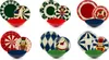 Set di stoviglie Excelsa 18 pezzi Natale vintage in Anteprima dell’immagine prodotto 1