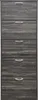 Milani Home - scarpiera moderna 5 antecm 24 l x 60 p x 180 Anteprima dell’immagine prodotto 1