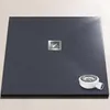 doporro Duschwanne Duschtasse 100x100x3cm aus Mineralguss Produktbild-Vorschau 1