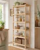 Étagère en bois à 6 tablettes, 213 x 60 x 33 cm, en pin Voir les images du produit 4