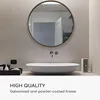 Casa Chic Fournier Nástěnné zrcadlo s kovovým rámem kulaté Náhled obrázku produktu 4